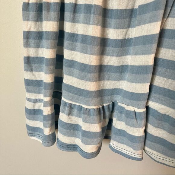 SUGARFOX Striped Ruffle Hem Tank Top Size Medium - Picture 5 of 7